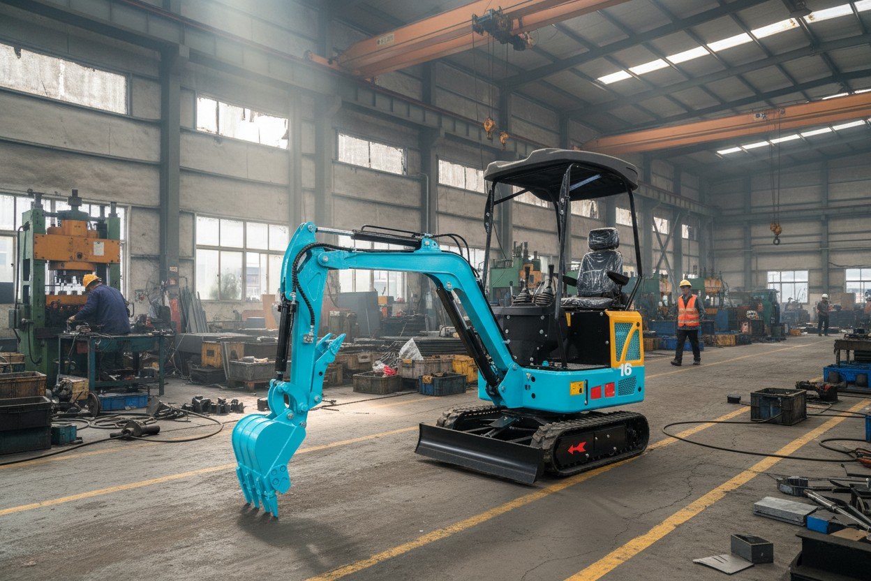 Construction machinery manufacturing facility